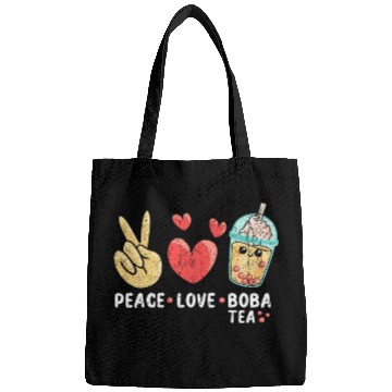 Discover Peace Love Boba Tea Bags