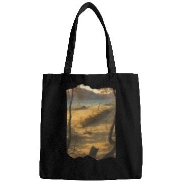 Discover Ghibli Style Beach - Riverbank Shore Bags