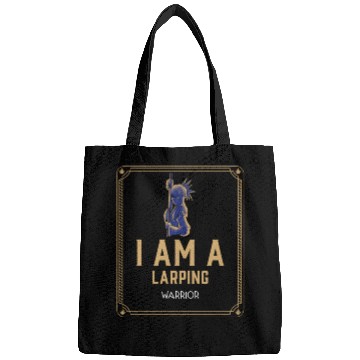 Discover I Am A LARPing Female Warrior Bags