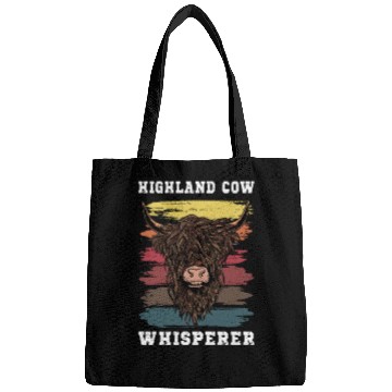 Discover Highland Cow Whisperer Bags