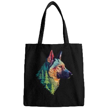 Discover German Shepherd Forest Bags