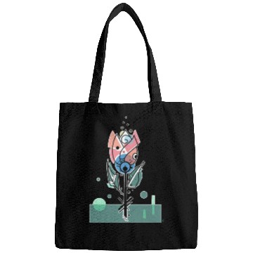 Discover Retro Tulip Flower Bags