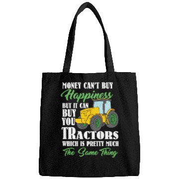 Discover Tractor Happiness Farmer Bags
