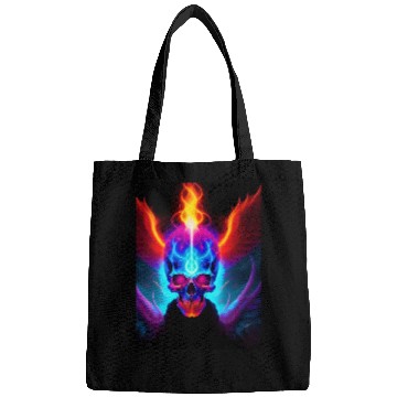 Discover Psyschedelic Skull Blazer Bags