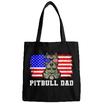 Discover Pitbull Dad Bags