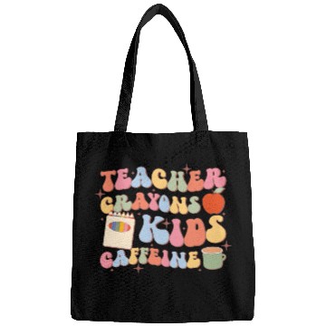 Discover Teacher Crayons Kids Caffeine, Back To School Bags