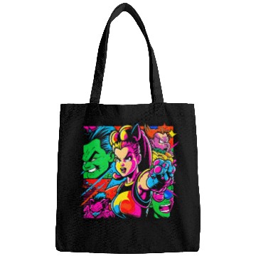 Discover 80s Pop Gaming 80s Popstyle Cartoon For all, who Bags