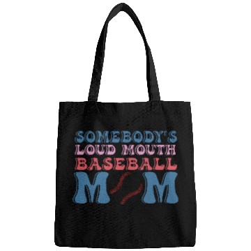 Discover Somebody s Loud Mouth Baseball Mom Bags