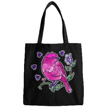 Discover Fuchsia Pink Bird Bags