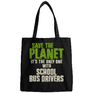 Discover Save The Planet School Bus Driver Bags