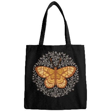 Discover Butterfly insect with flowers. Bags