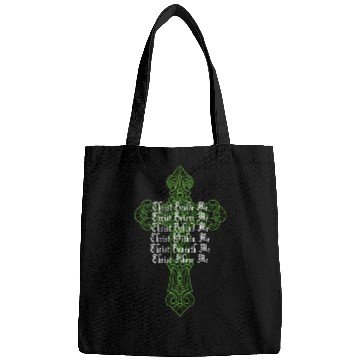 Discover St Patrick's Day Celtic Cross Prayer Christian Att Bags