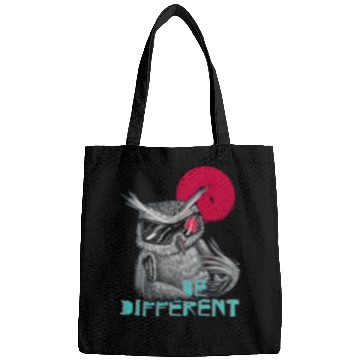 Discover Be different owl - unique & special Bags