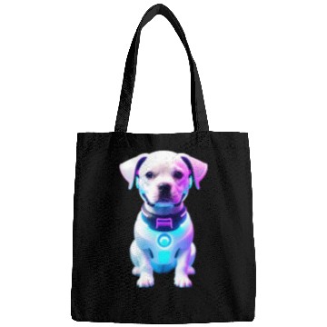 Discover Futuristic robot dog Bags