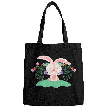 Discover Easter Bunny Rabbit With Red Carrot Bags