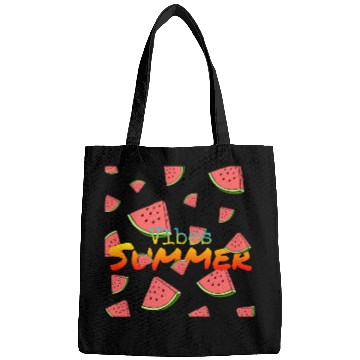 Discover Vibes Summer ,watermelon , Summer design Bags