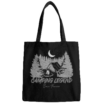Discover Camping Legend Since Forever Bags