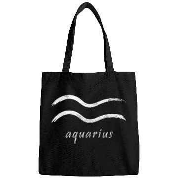 Discover Zodiac Symbol Sign Aquarius Bags