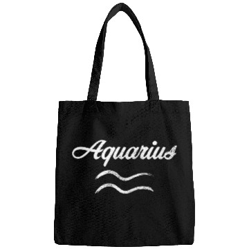 Discover Zodiac Symbol Sign Aquarius Bags