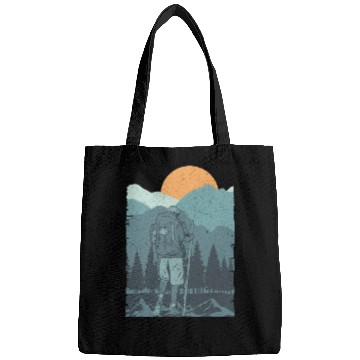 Discover Hiking - mountain love Bags