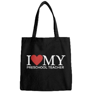 Discover I HEART MY PRESCHOOL TEACHER Bags