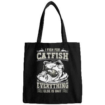 Discover I fishing for Catfish everything else is Bait Bags