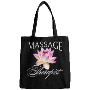 Discover Massage Therapist Masseuse Lotus Blossom Bags