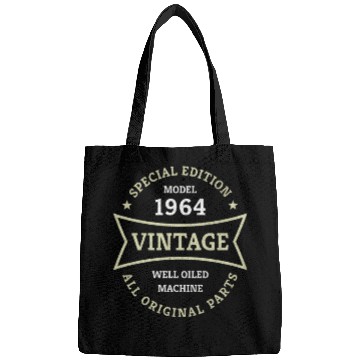 Discover 60th Birthday Gifts Born 1964 Vintage 60 Year Old Bags
