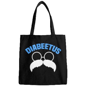 Discover Diabeetus Funny Diabetes Awareness Diabetic Beard Bags