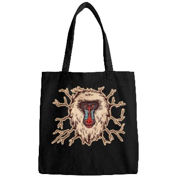 Discover Baboon Monkey Face Bags