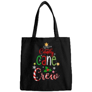 Discover Candy Cane Crew Funny Christmas Candy Lover X Mas Bags