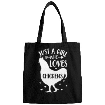 Discover Just A Who Loves Chickens Chicken Farmer Bags