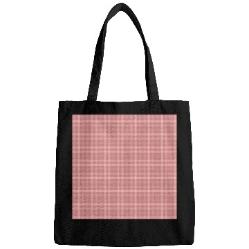 Discover Retro Checkered Pattern Coral Red Bags