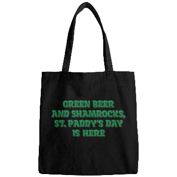 Discover Green Beer And Shamrocks Bags