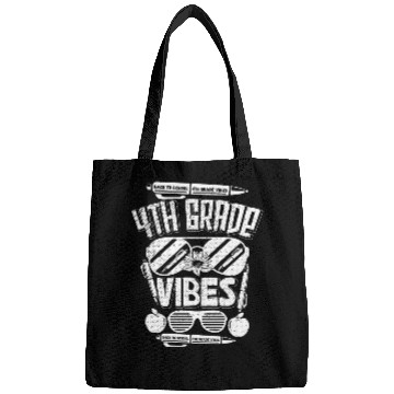 Discover 4th Grade Vibes Only Back to School Bags