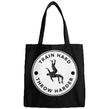 Discover Judo train hard throw harder Bags