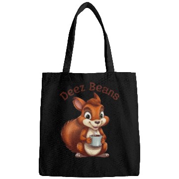 Discover Deez Beans Squirrel Coffee Mug Bags