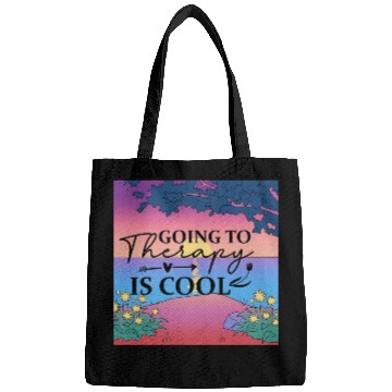 Discover Going to Therapy is Cool: Normalize Mental Health Bags