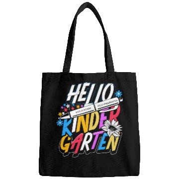 Discover Hello Kindergarten First Day of Kindergarten Bags