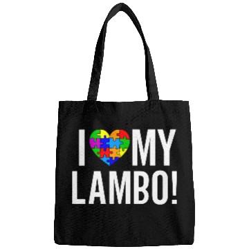 Discover I Love My Lambo! Bags