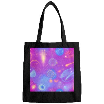 Discover galaxy nebula draw abstract Bags