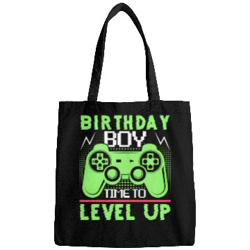 Discover Timet O Level Up Gaming Quotes Bags