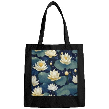 Discover Serenity Blooms: Timeless Lotus Pattern Bags
