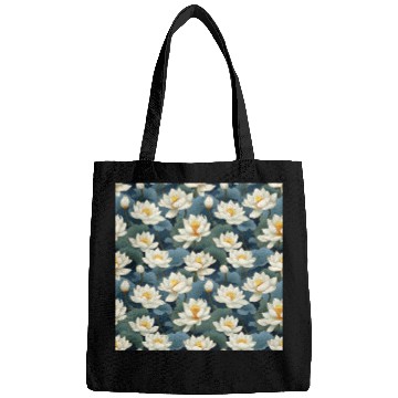 Discover Serenity Blooms: Timeless Lotus Pattern Bags