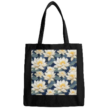 Discover Serenity Blooms: Timeless Lotus Pattern Bags
