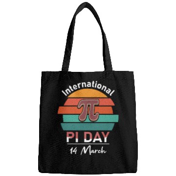 Discover Happy Pi Day Mathematic Math Teacher Vintage Bags