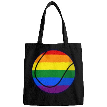 Discover Love Is Love Pride Rainbow Tennis Bags