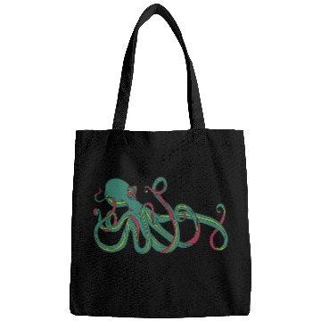 Discover Green Octopus Bags