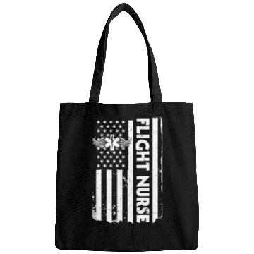 Discover USA Flag Flight Nurse America Bags