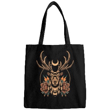 Discover Golden Deer Tattoo Bags